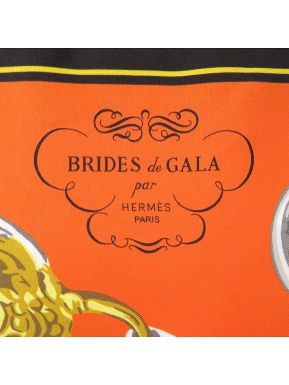 Hermes Brides De Gala Maxi Twilly Scarf Silk - Picture 2 of 9